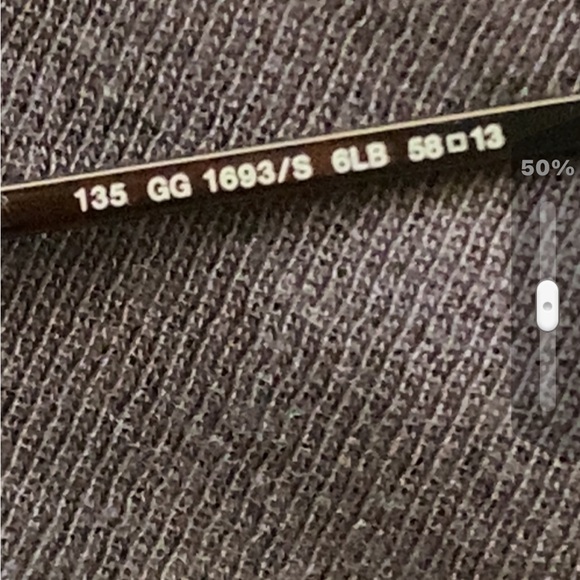 Vintage Y2K Gucci 58mm Aviator Sunglasses - Picture 5 of 16